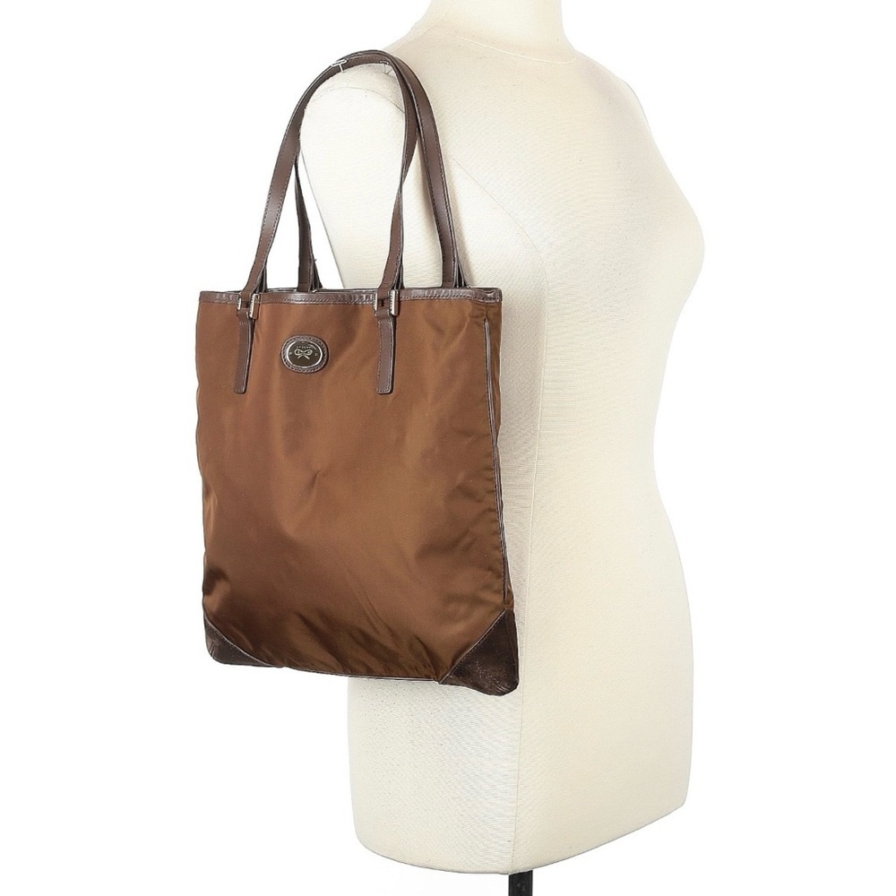 Reversible Anya Hindmarch chocolate brown Labrador puppy dog tote bag purse - Picture 12 of 13